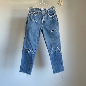 CALVIN KLEIN DISTRESSED DENIM